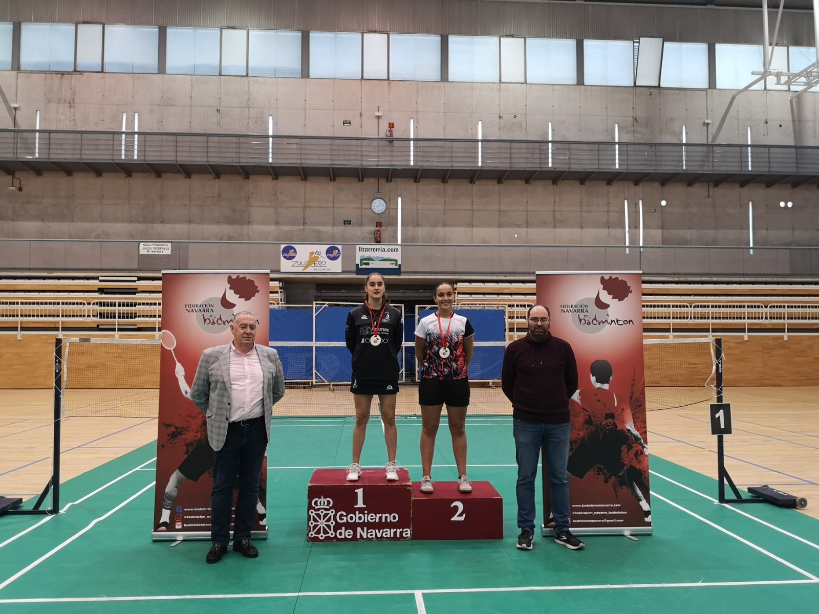 La élite del bádminton nacional se dio cita en Estella con la celebración del Máster Nacional Absoluto
